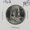 1963 - FRANKLIN HALF DOLLAR - GEM BU