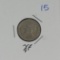 1870 - THREE CENT -XF