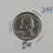 1942-D WASHINGTON QUARTER - BU