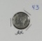 1919-S MERCURY DIME - AU