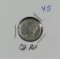 1925 - MERCURY DIME - CH AU