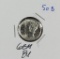 1940-D MERCURY DIME - GEM BU