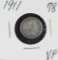 1911 - BARBER DIME - VF