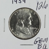 1954 - FRANKLIN HALF DOLLAR -GEM BU
