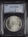 1881 - PCGS MS62 MORGAN DOLLAR