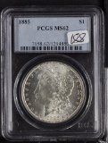 1885 PCGS MS62 MORGAN DOLLAR