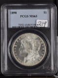 1898 - PCGS MS63 MORGAN DOLLAR