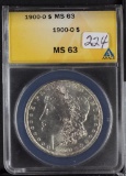 1900-O ANACS MS63 MORGAN DOLLAR
