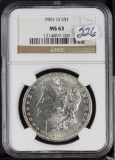 1901-O NGS MS63 MORGAN DOLLAR