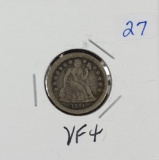 1841-O LIBERTY SEATED DIME - VF+