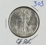 1945 - WALKING LIBERTY HALF DOLLAR - CH AU