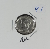 1918 - MERCURY DIME - AU