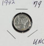 1942 - MERCURY DIME - UNC