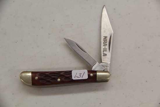 NRA-ILA 2 Blade Knife