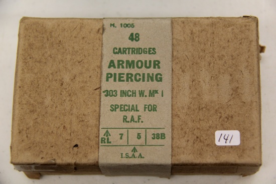 1 Box of 48, Armour Piercing 303 British