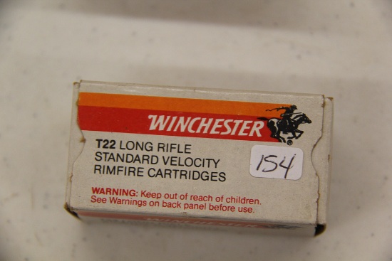 1 Box of 50, Winchester T22 LR