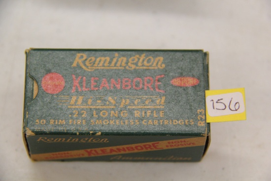 1 Box of 50,  Remington Kleanbore 22 LR R23