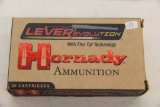 1 Box of 20, Hornady Leverevolution, 444 Marlin