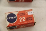 1 Box of 50, Peters 22 LR