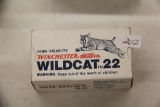 1 Box of 50, Winchester Wildcat 22 LR