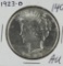 1923-D - PEACE DOLLAR - AU