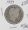 1899 - BARBER HALF DOLLAR - G/AG