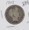 1905 - BARBER HALF DOLLAR - VG