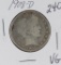 1908-D BARBER HALF DOLLAR - VG