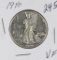1940 - LIBERTY WALKING HALF DOLLAR - VF