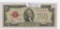 SERIES 1928-D TWO DOLLAR US NOTE RED SEAL