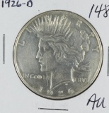 1926-D  PEACE DOLLAR - AU