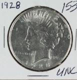 1928 - PEACE DOLLAR - UNC