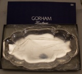 GORHAM HERITAGE SILVER PLATE PLATTER- NEW