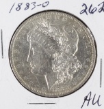 1883-O MORGAN DOLLAR - AU