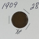 1909 - INDIAN HEAD CENT - XF