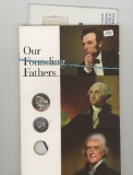 2 - PIECE LOT FOUNDING FATHERS