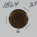 1864 - TWO CENT PIECE - G
