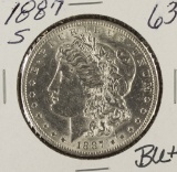 1887-S MORGAN DOLLAR - BU+