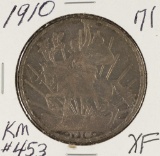 1910 MEXICO ONE PESO KM# 453- XF