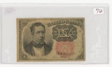 SERIES 1874 10 CENT FRACATIONAL CURRENCY - VF