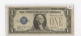 SERIES 1928-A - ONE DOLLAR SILVER CERTIFICATE - FUNNY BACK