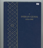 WHITMAN BOOKSELF ALBUM - INDIAN CENTS - (NO COINS)