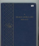 WHITMAN BOOKSHELF ALBUM - PEACE DOLLAR - (NO COINS)