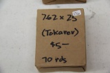 1 Box of 70, 7.62 x 25 Tokarev