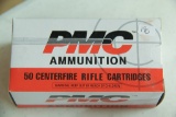 1 Box of 50, PMC 30 Carbine 110 gr FMJ