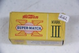 1 Box of 50, Western Super X Match Mark III