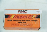 1 Box of 50, PMC Zapper 22 LR HP