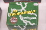 1 Box of 500, Remington Thunder Bolt 22 LR