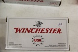 1 Box of 50, Winchester 9 mm Luger 115 gr FMJ