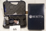Beretta, Model 9, Semi Auto Pistol, 9 mm cal,